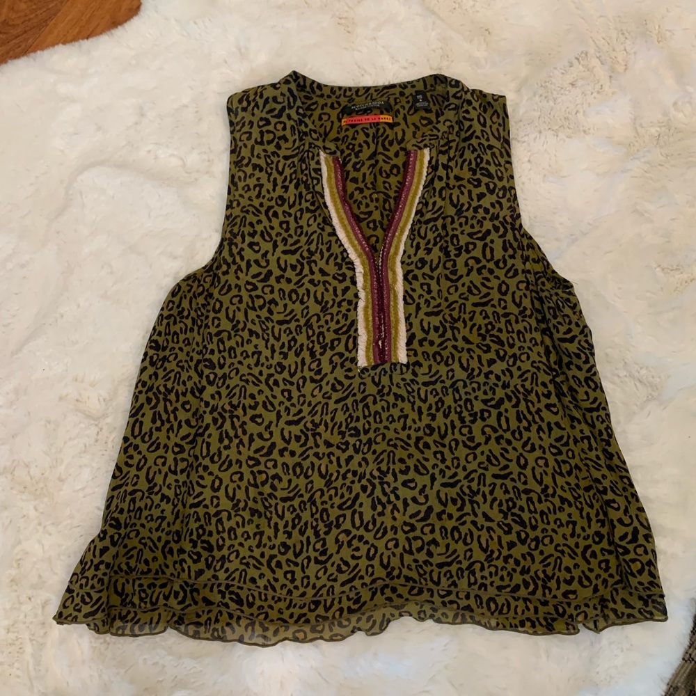 Scotch & Soda crepe Swing Top